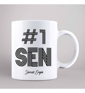 Kişiye Özel Kişiye Özel Bir Sen Kupa Bardak