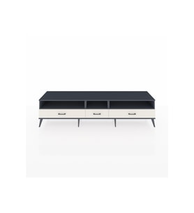 Hyperion TV Ünitesi 3 Raflı 3 Çekmeceli  220x44x51 Antrasit-Antrasit/Aytaşı