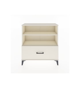 Arges Şifonyer 2 Raflı Tek Çekmeceli 88x30x96 Aytaşı-Aytaşı