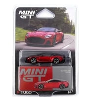 Mini gt Ford Mustang Mach1 1971 Race Kırmızı 1/64 Model Araba 1122