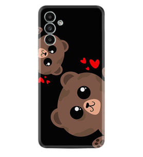 Samsung A23 A31 A32 A50 A51 A52 A53 A70 Kılıf Desenli Silikon Love Animals 1780