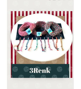  Paket İpi Seti Paketleme Ipi / Bağlama Ipi /3 model 10 ar Metre (Kırmızı Beyaz - Kırmızı Yeşil -Kırmızı Yeşil Beyaz )-T923 (Renksiz)