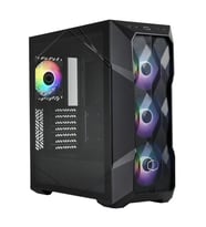 COOLER MASTER MASTERBOX TD500 V2 PSU YOK USB3.2 4X120MM ARGB FAN PENCERELI E-ATX SIYAH KASA