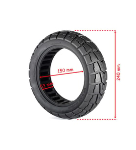 Dış Lastik Dolgu E-Scooter 10X2.75 N043-X Nedong