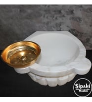 Sipahi Marble Afyon Sarılı Kavun Dilimli Kurna