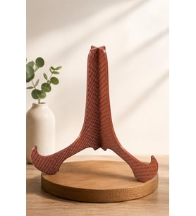 Plastik Stand 18x18 cm Dekoratif Tabak Standı 3.8 cm Kalınlık Dayanıklı Sunum Ayağı