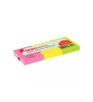Noki Memo 40x50 Karışık Neon Karışık Renk 3'lü Yapışkanlı Not Kağıdı
