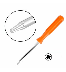 T6 Tornavida XBOX One X/S XBOX One Elite Uyumlu Tornavida Yedek Parça Tamir T6 Torx (Turuncu)
