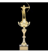 ODAK KUPA - Figürlü Kupalar - Okçu Figürlü Kupalar FG-062 B - 48 cm
