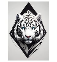 Bengal Kaplanı Araba, Motorsiklet, AraçEtiketCam Sticker 19CM