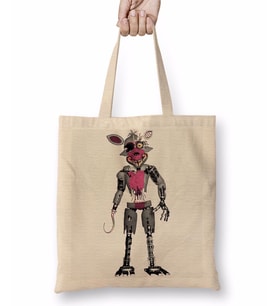 Nightmare Foxy Bez Çanta Uzun Saplı