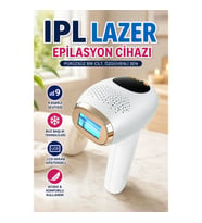 9 Enerji Seviyeli IPL Epilasyon Cihazı – LCD Ekranlı Ayarlanabilir Kullanım