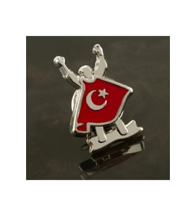 Ay Yıldız Yaka Rozet