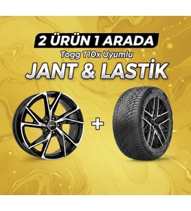 Togg T10x Uyumlu Momo225/60R18 Kış Lastiği 4 Adet Yılı:2025+CA238018 BP 18"Jant 4 Adet