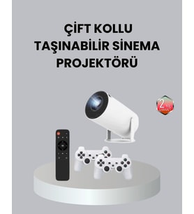 4k Wi-fi 6 Projeksiyon Cihazı - 10.000+ Oyun Desteği, Kablosuz Bağlantı Ve Çoklu Giriş Portları