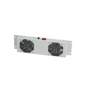 AGER Duvar Tipi 2li Termostatlı Beyaz Fan Modülü AN-F2T-A-B1