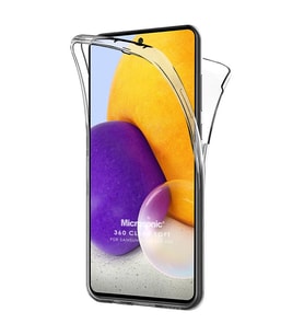 Microsonic Samsung Galaxy A52s Kılıf 6 Tarafı Tam Full Koruma 360 Clear Soft Şeffaf