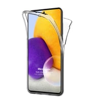 Microsonic Samsung Galaxy A52s Kılıf 6 Tarafı Tam Full Koruma 360 Clear Soft Şeffaf