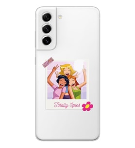 Samsung Galaxy S22 Uyumlu Totally Spies Tasarımlı Şeffaf Telefon Kılıfı