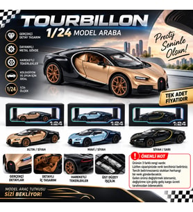 1/24 Tourbillon Model Araba (adet fiyatıdır)