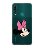 Huawei Y9 Prime 2019  Köşe Korumalı Antişok Kapak Minnie Mouse Tasarımlı Şeffaf  Kılıf