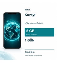 Kuveyt eSIM İnternet Paketi Günlük 5 GB 1 Gün
