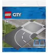 LEGO 60237 City Viraj Ve Dört Yol Yapım Kiti (2 Parça)