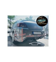 PEUGEOT 301 ARKA TAMPON EKİ FİBERGLASS BOYASIZ