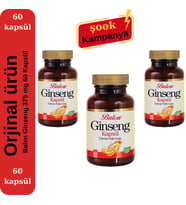 Kırmızı Ginseng 60 Kapsül 375 Mg X 3 Adet