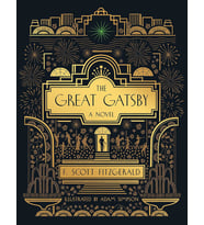 The Great Gatsby: A Novel: Illustrated Edition (Krem)