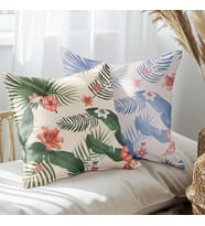 eJOYA Çiçek Tasarımlı 2'li Yastık İçi Ve Kırlent Kılıfı 45cm 113452