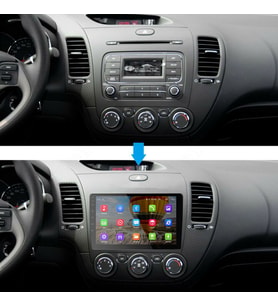 KİA CERATO 2016-2021 CARPLAY+AND.AUTO NAVİGASYON DVD USB BT KAMERA