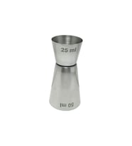 Çelik 25 ml - 50 ml 25/50 Bar Kokteyl Bardak İkili Jigger cin436