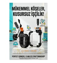4 Metre Bantlı İşkence - Köşe Sabitleyici Çerçeve Çekçece Mobilya Kelepçesi 723152