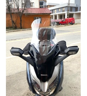 MOTOCAM Honda Forza 250 Ön Cam 2018-2020 Model 58cm Şeffaf Renkli 4mm