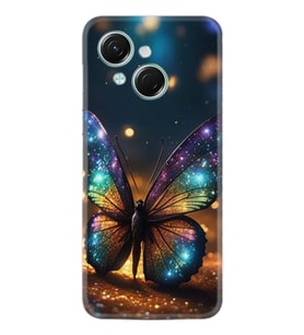 Spark Go 1 2025 Kılıf Boutique Baskılı Resimli Rengarenk Kelebek Pcode -097