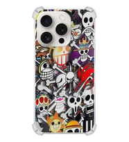 PrintiFy Apple iPhone 15 Pro (Kamera Açık) Uyumlu Köşe Korumalı Anime Kılıf