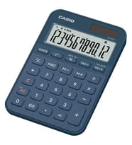 Casio MS-20YC-NY 12 Hane Lacivert Masa Üstü Hesap Makinesi