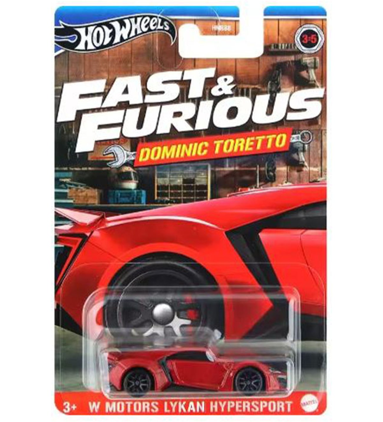 Hot Wheels - Dominic Toretto - W Motors Lykan Hypersport (1/64