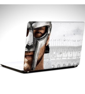 Gladiator Laptop Sticker 12 İnch (29X24CM)