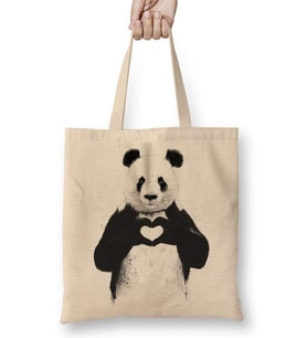 Panda Bez Çanta Uzun Saplı