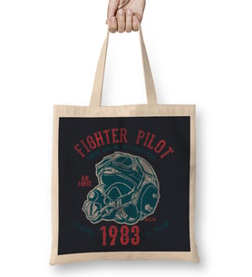 Fighter Pilot Bez Çanta Uzun Saplı