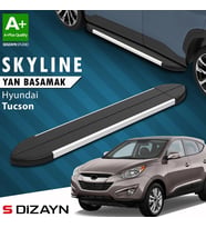 S-Dizayn Hyundai Tucson 2 Skyline Aluminyum Yan Basamak 173 Cm 2004-2014 A+ Kalite