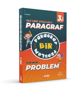 ARTIBİR YAYINLARI 3.SINIF YENİ NESİL PARAGRAF PROBLEM SORU BANKASI