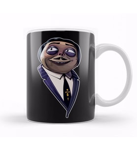 Gomez Addams The Faithful Creep Kupa Bardak Porselen