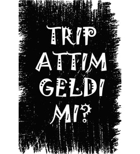 Yazılı Retro Ahşap Poster