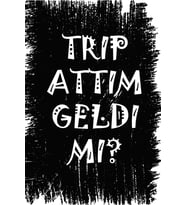 Yazılı Retro Ahşap Poster