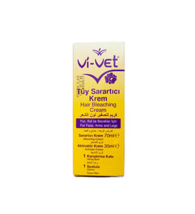 Vivet Tüy Sarartıcı Krem 35 Ml +70 Ml Paket