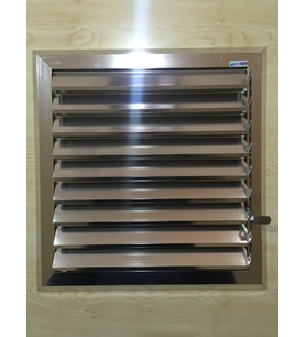 ecovent 40X41 ALÜMİNYUM MENFEZ PARLAK KROM