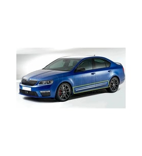 Skoda Octavia Uyumlu A7 Yan Kapı Çıtası -2015 Paslanmaz Çelik Parça
